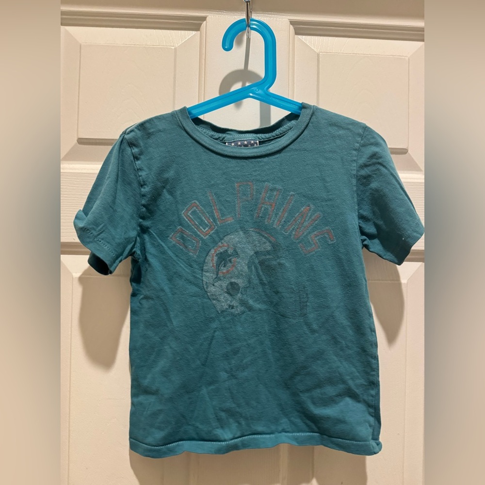 Junk Food kids Dolphins t shirt size 4T